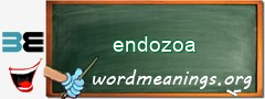 WordMeaning blackboard for endozoa